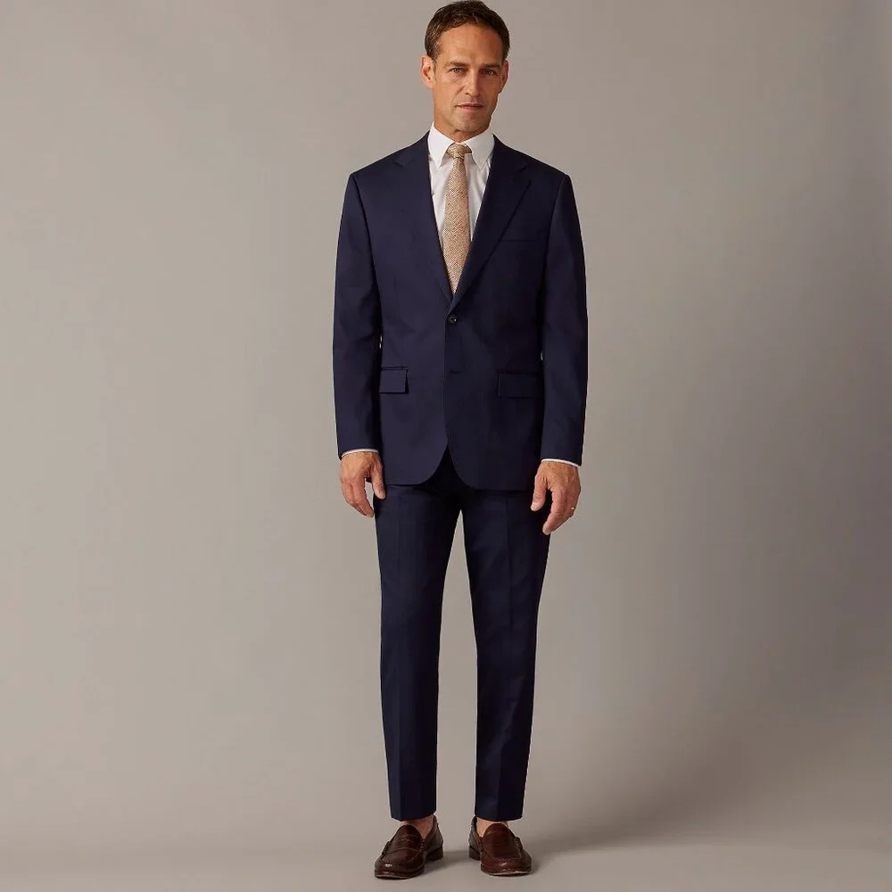 NWT J. Crew Mens Size 40 REGULAR 40R Crosby Classic Fit Suit Chino Jacket NEW